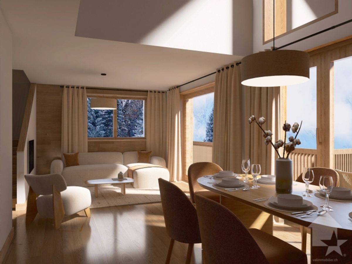 Einzigartig in St-Luc Wunderschöne, neue Maisonette-Wohnung - 1