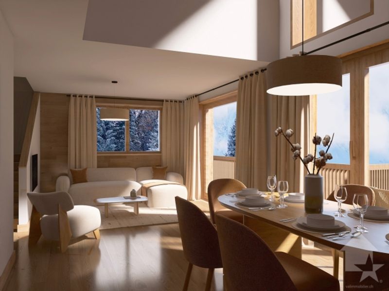 Einzigartig in St-Luc Wunderschöne, neue Maisonette-Wohnung - 2