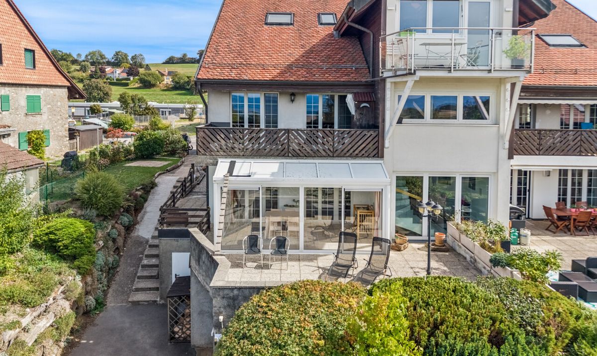 Appartement duplex avec jardin in à Villars-Tiercelin - 2