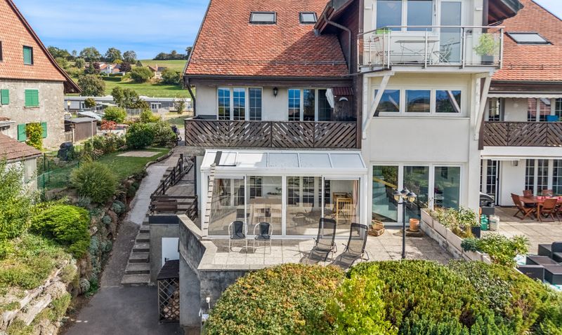 Appartement duplex avec jardin in à Villars-Tiercelin - 1