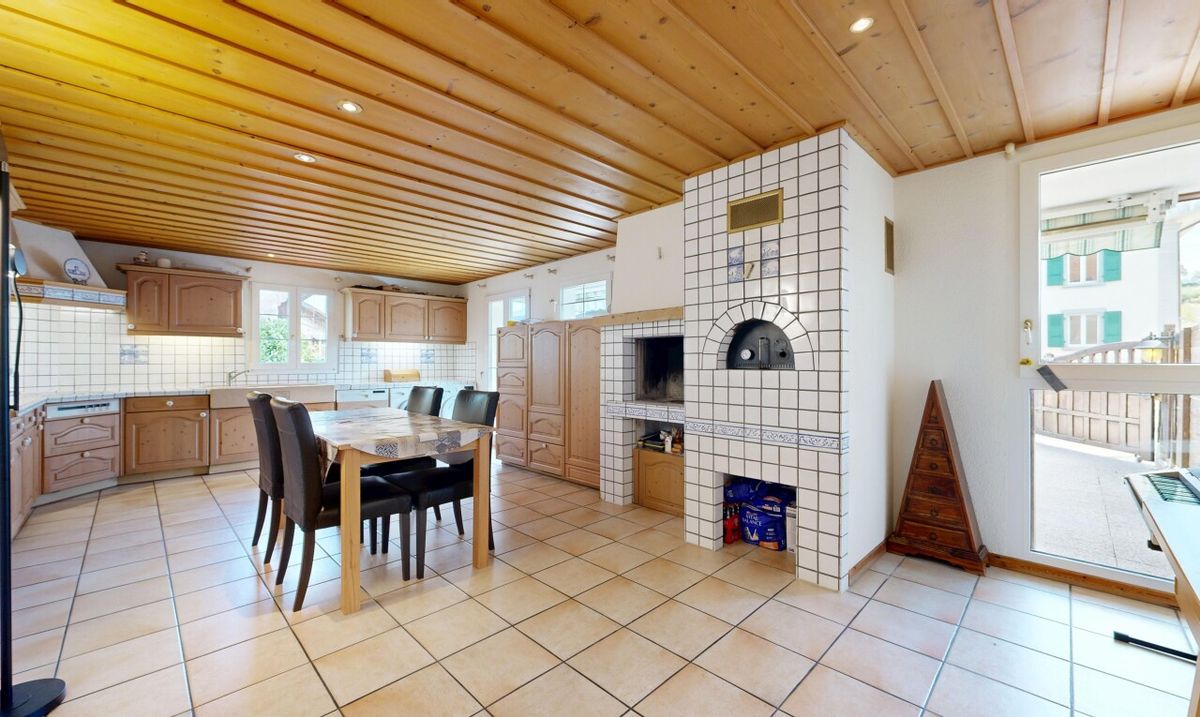 Appartement duplex avec jardin in à Villars-Tiercelin - 0