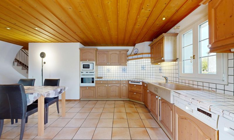 Appartement duplex avec jardin in à Villars-Tiercelin - 3