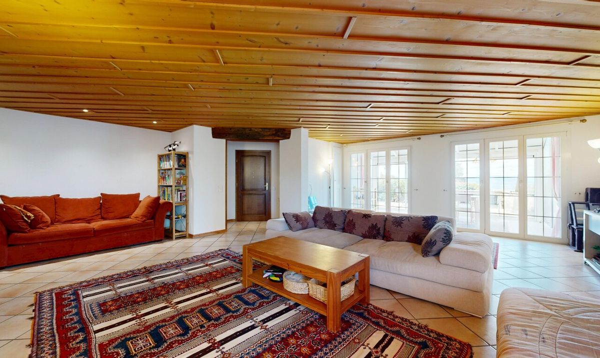 Appartement duplex avec jardin in à Villars-Tiercelin - 3