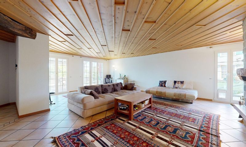 Appartement duplex avec jardin in à Villars-Tiercelin - 5