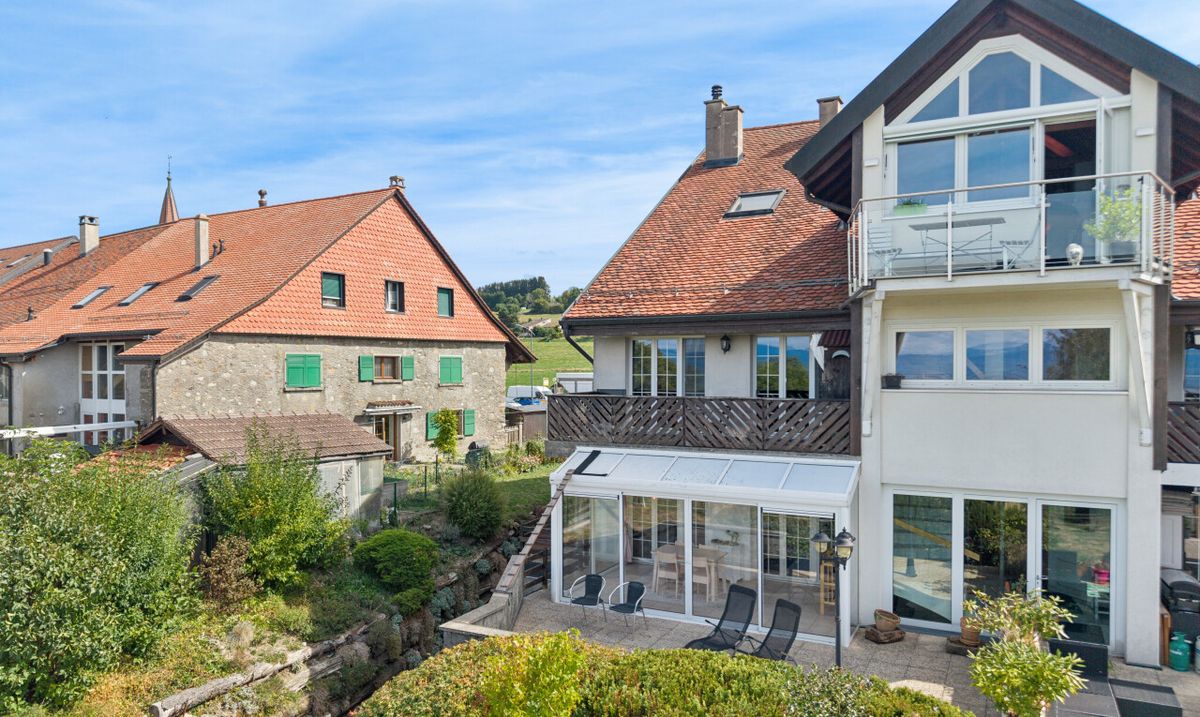 Appartement duplex avec jardin in à Villars-Tiercelin - 8
