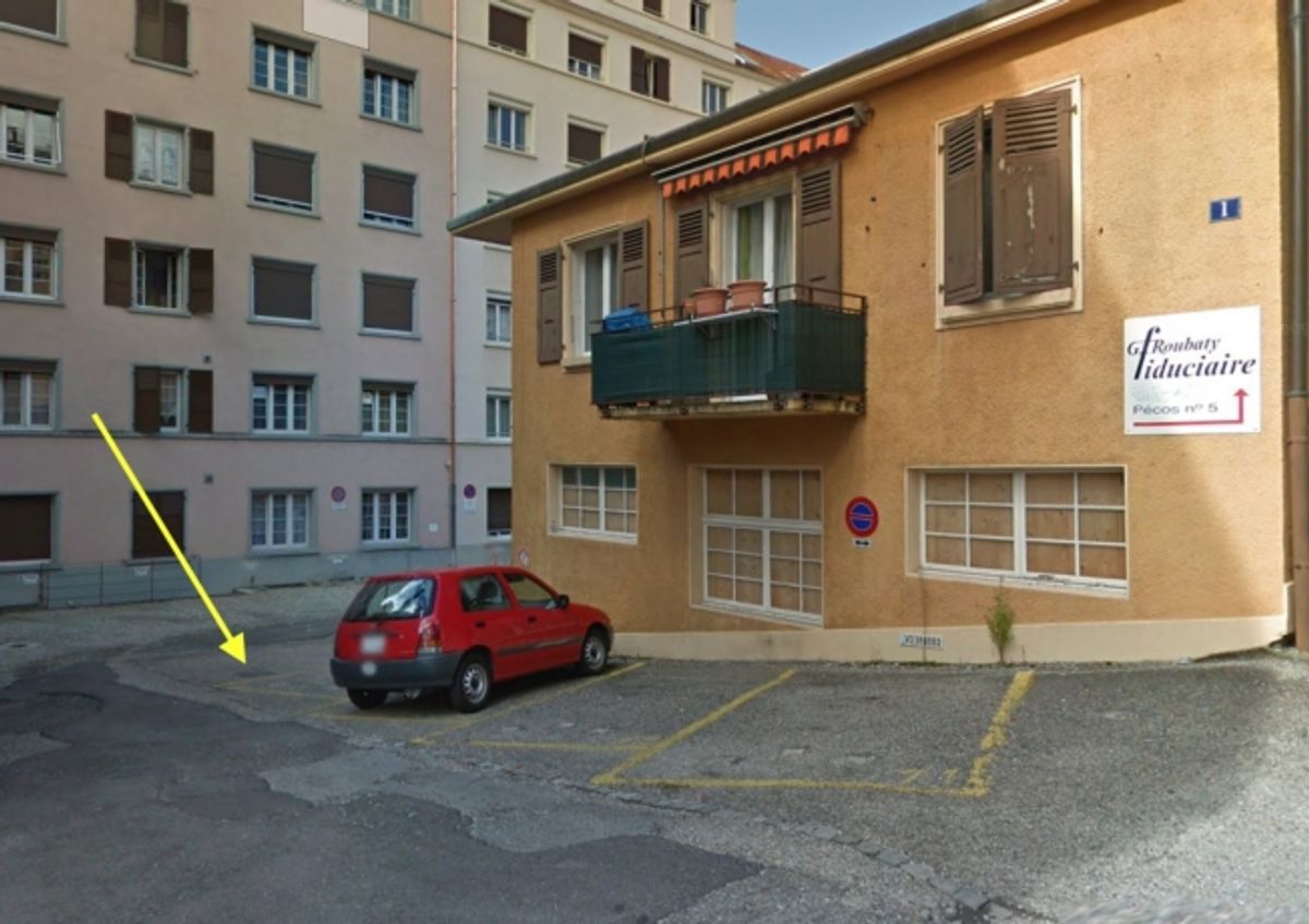 Aussenparkplatz 5 Min. vom CHUV entfernt - Nr. 74 - 2
