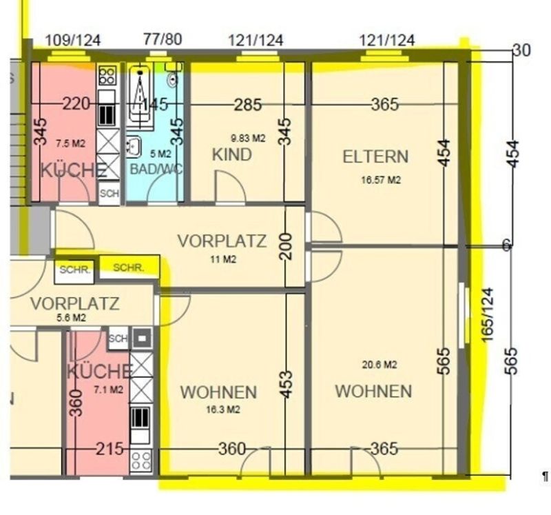 Naturnahe und helle 4 Zimmerwohnung in Melchnau - 9