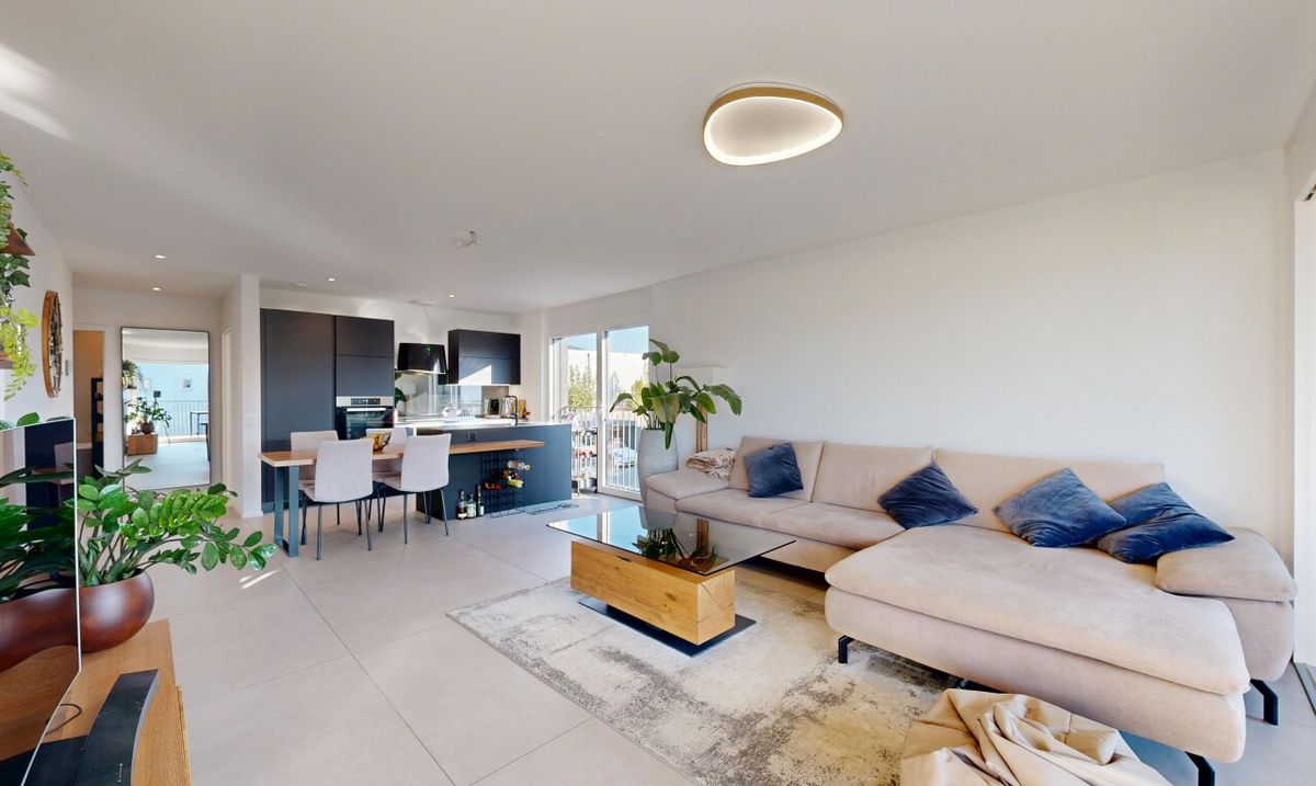 3.5-Zimmer-Wohnung mit Elternsuite und grossem Balkon - Perroy - 1