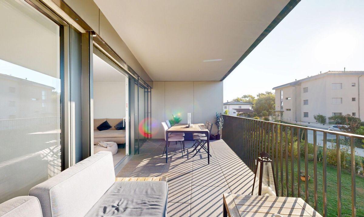 3.5-Zimmer-Wohnung mit Elternsuite und grossem Balkon - Perroy - 7