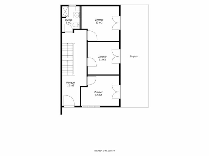 6.5-Zimmer-Doppelhaushälfte mit Garten - 12