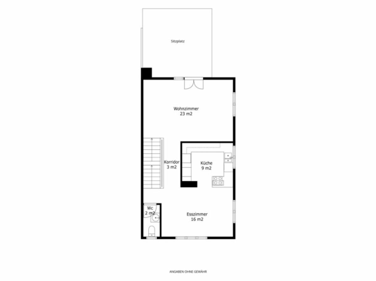 6.5-Zimmer-Doppelhaushälfte mit Garten - 12