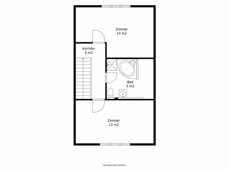 6.5-Zimmer-Doppelhaushälfte mit Garten - 14