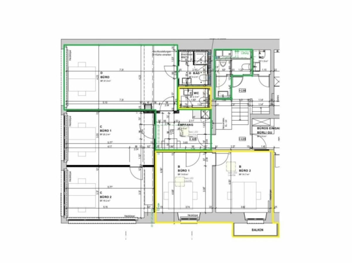 Zentrale Büroräumlichkeit im Herzen der Luzerner Neustadt - 6