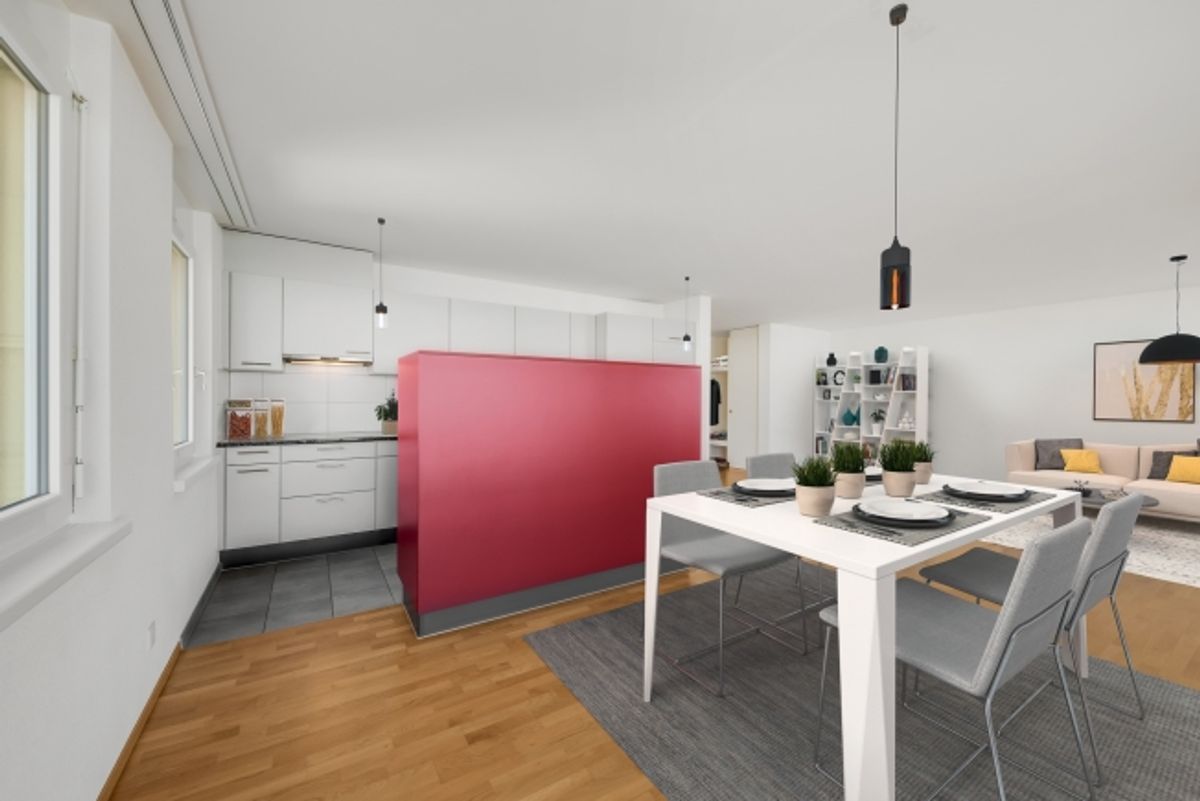 Grosszügige Wohnung mit sonnigem Gartensitzplatz - 2