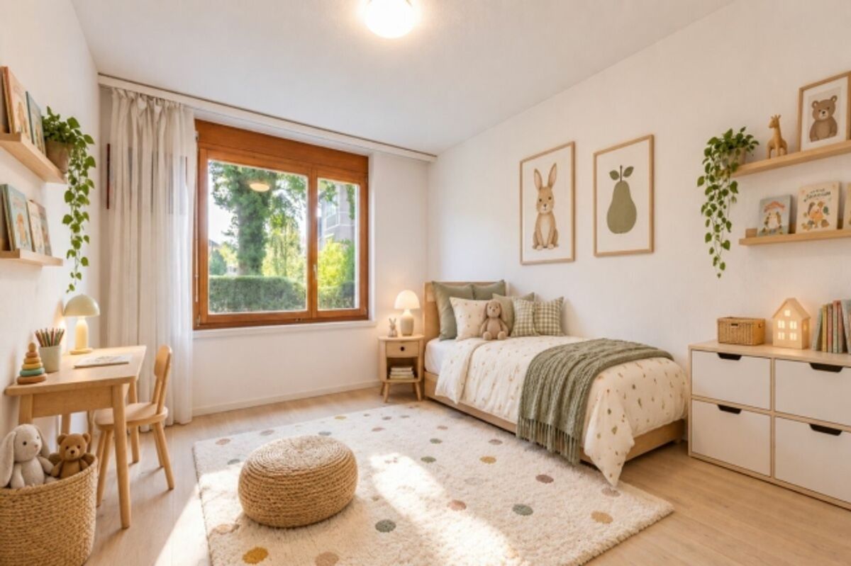 4.5-Zimmer-Gartenwohnung mit Weitsicht ins Grüne - 5