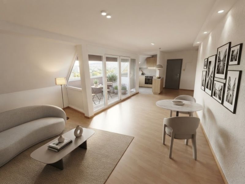 Traumhafte Dachwohnung mit atemberaubender Aussicht über Zürich - 1