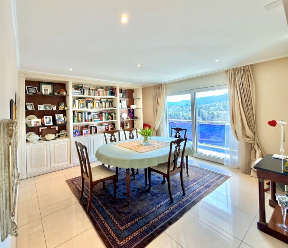 3787 Lugano EXKLUSIVE, GERÄUMIGE WOHNUNG MIT ÜBERDACHTER TERRASSE UND PRIVATEM GARTEN - 5