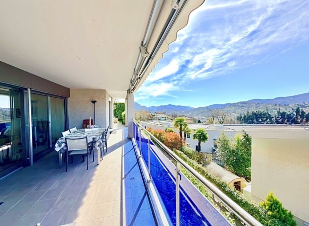 3787 Lugano EXKLUSIVE, GERÄUMIGE WOHNUNG MIT ÜBERDACHTER TERRASSE UND PRIVATEM GARTEN - 6