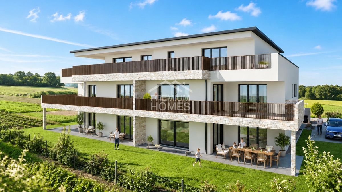 NEUBAU: 4.5 Zimmer Wohnung mit grosszügigem Balkon - 0