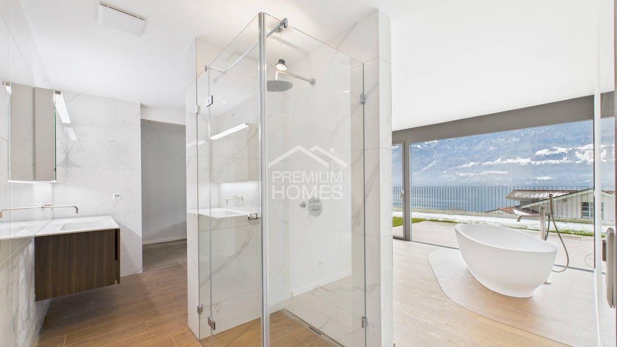 50 m² Sonnenterrasse mit Seesicht - modernes Wohnen am Brienzersee! - 4