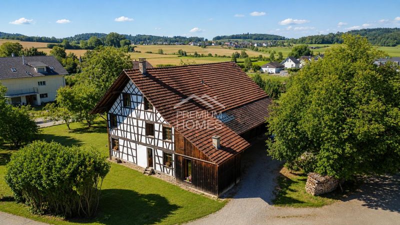 Historisches Fachwerkhaus mit grossem Grundstück - 1