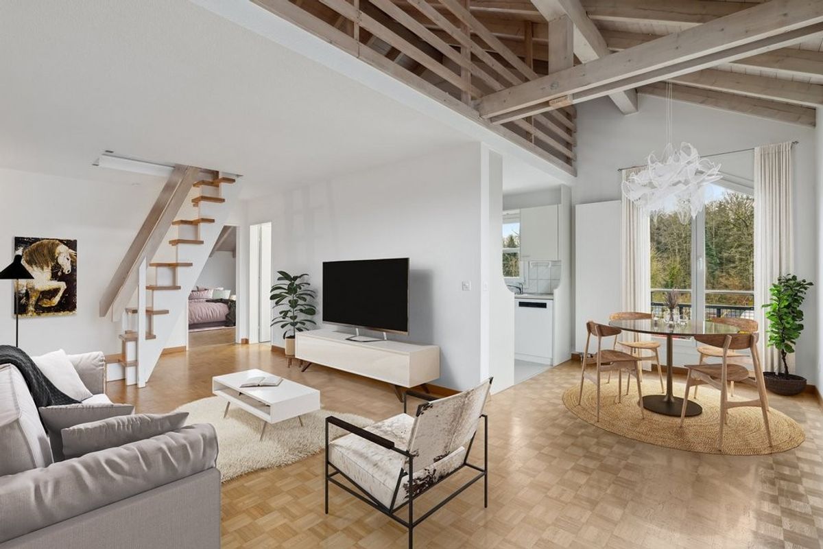 Zwei Zimmer PLUS grosse Galerie - 1