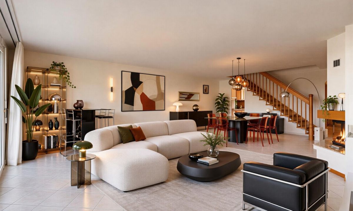 5-Zi-Whg, 163 m², Hausgefühl, hell, über 4 Etagen - 1
