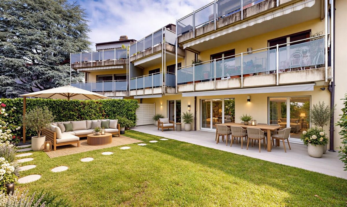 Renovierte 5.5-Zi-Gartenwohnung in Morges, privater Garten - 2