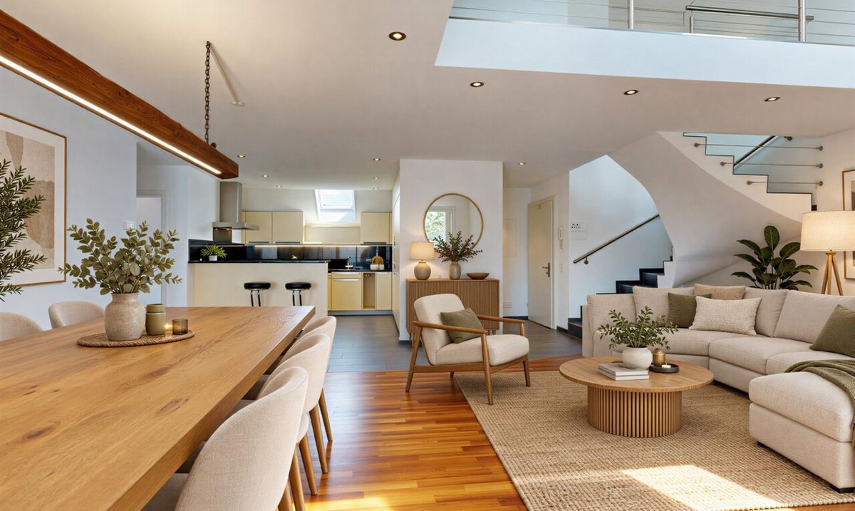 Wohnen auf zwei Ebenen - Stilvolle 4.5 Zimmer-Maisonettewohnung - 1