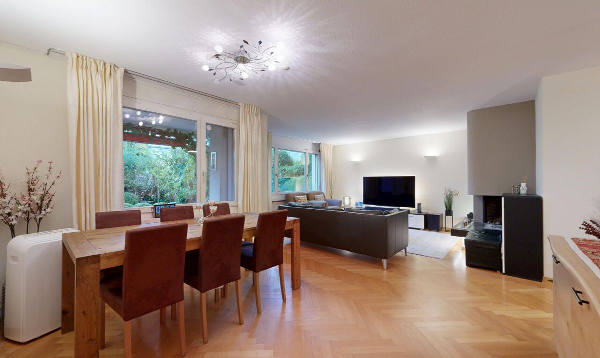 Gartenwohnung mit enormem Potenzial an der Zürcher Goldküste - 0