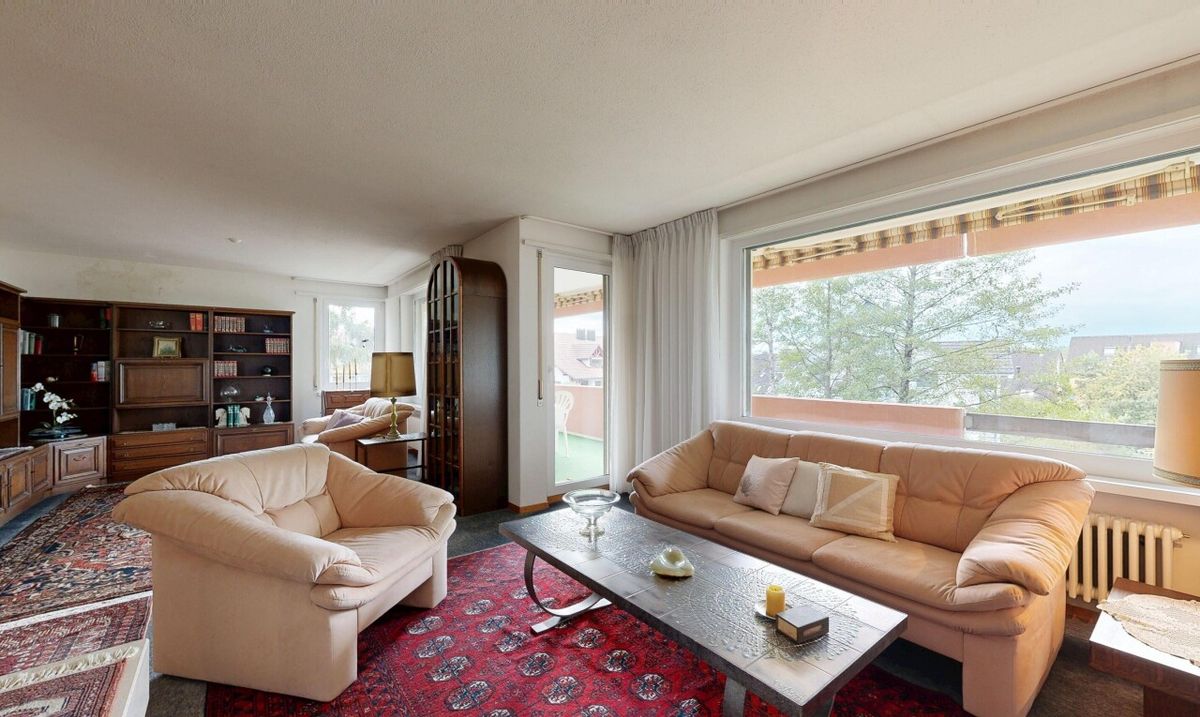 4.5-Zimmer-Wohnung mit Aussicht ins Grüne - 2