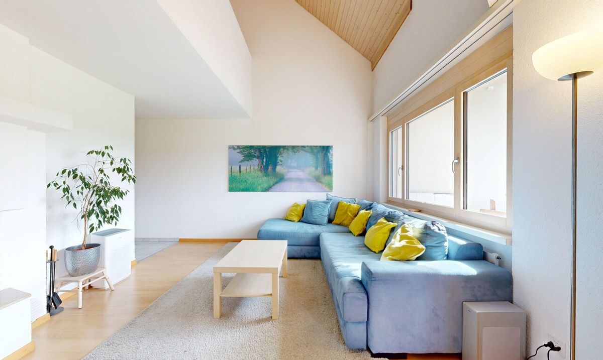 Schöne 6,5-Zimmer-Maisonette-Dachwohnung mit Terrassen und Aussicht - 2
