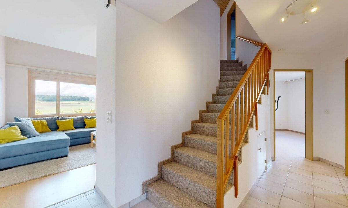 Schöne 6,5-Zimmer-Maisonette-Dachwohnung mit Terrassen und Aussicht - 9
