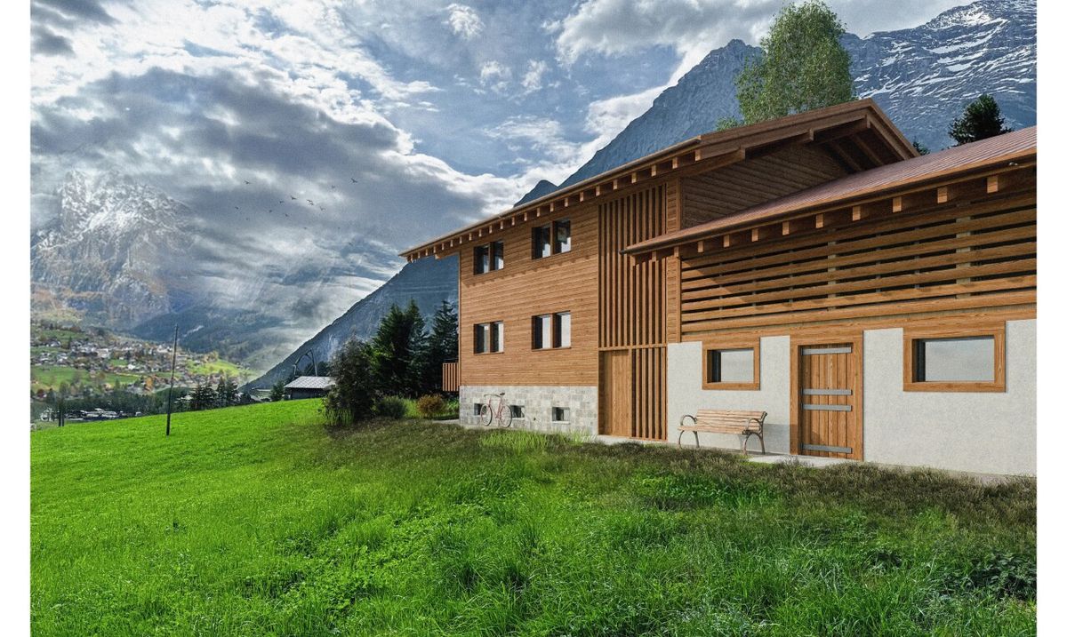 Wohnen unterm Giebel: 3.5-Zimmer, viel Holz und Eigerblick - 1