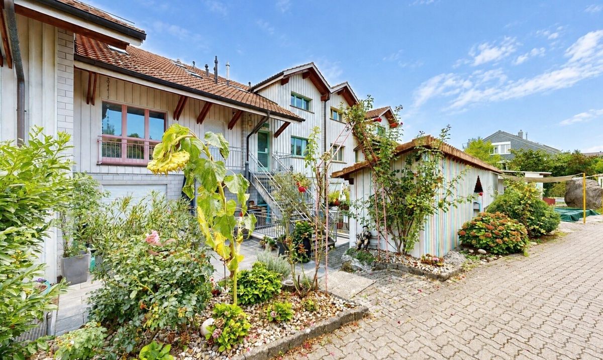 4-Zimmer-Duplexwohnung mit Terrasse und Cheminée - 1