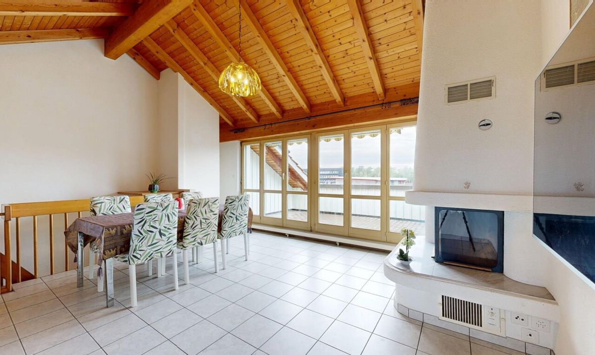 4-Zimmer-Duplexwohnung mit Terrasse und Cheminée - 4