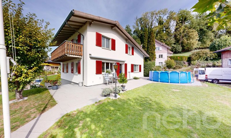 Ruhe, Raum und Natur - 5.5-Zimmer-Haus am Ende der Sackgasse - 2