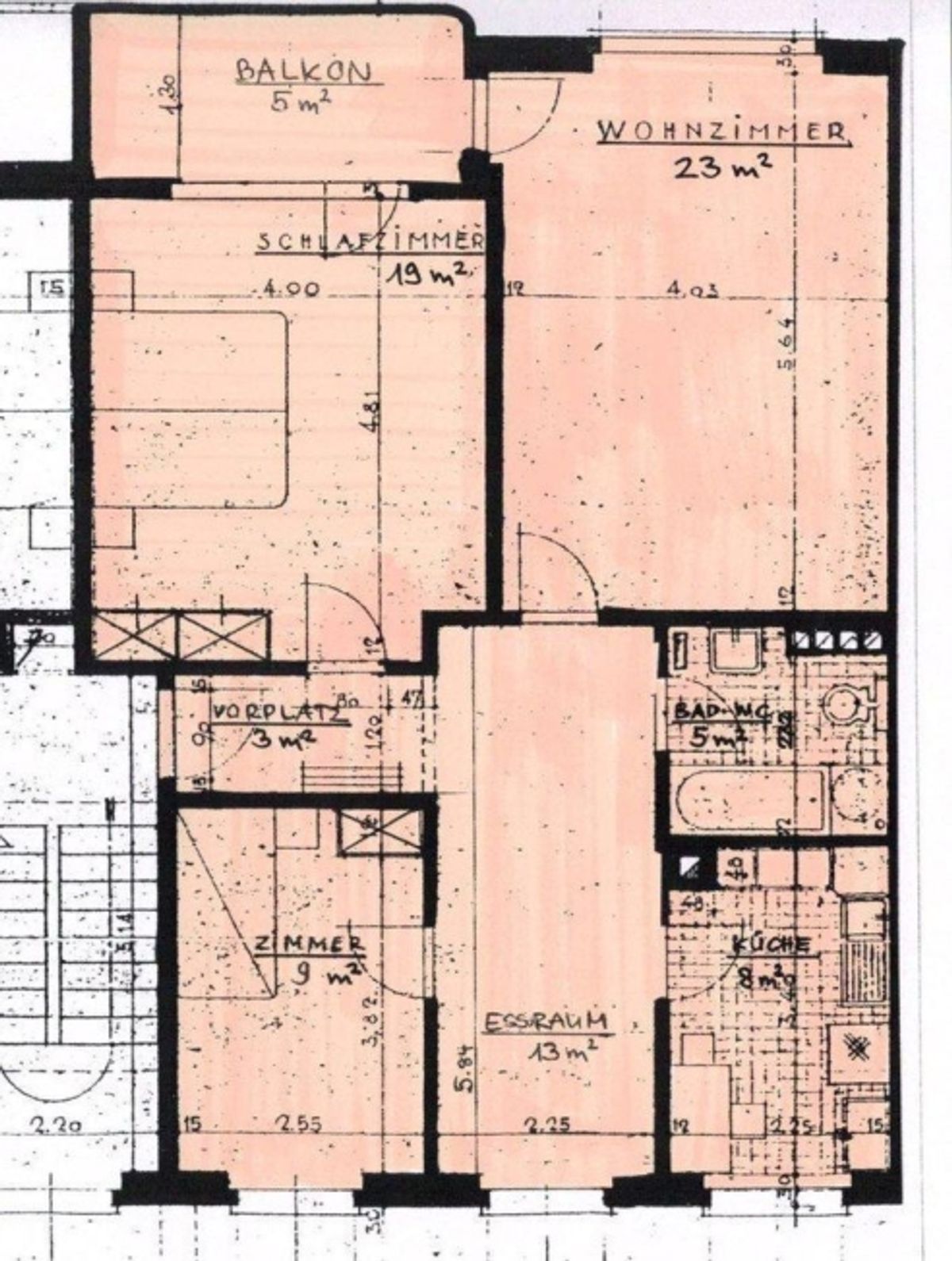 3½ ZI-WOHNUNG IN BERN - AUSSERHOLLIGEN, MÖBLIERT, TEMPORÄR - 7