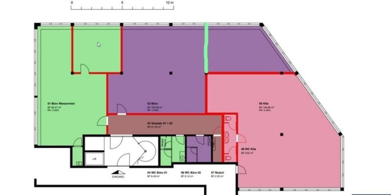 Attraktive Büro- oder Praxisräumlichkeiten im Mattenhofquartier - 12
