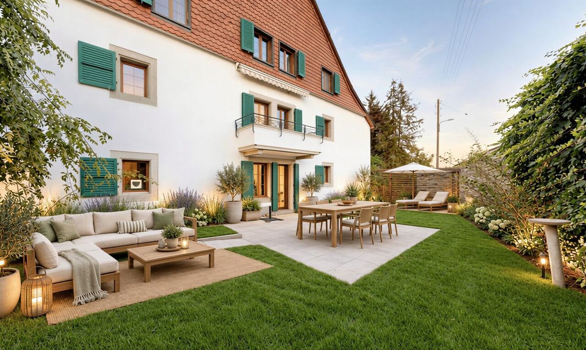 3.5-ROOM APARTMENT WITH PRIVATE GARDEN IN SOTTENS - 2