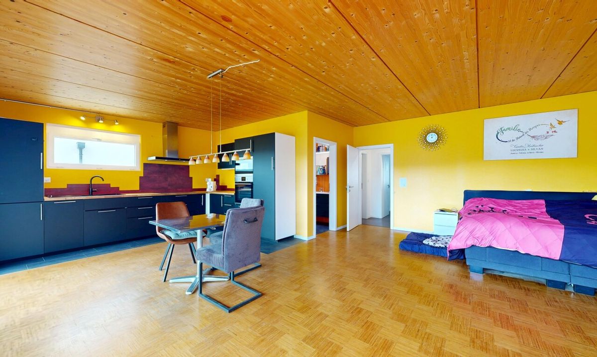 Modernes Einfamilienhaus mit Loftcharakter und grossem Garten - 1