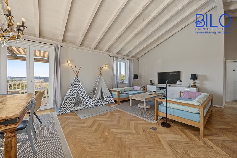 Exklusive 5,5‑Zimmer-Oase: ruhig gelegen mit Weitblick und Pool - 10