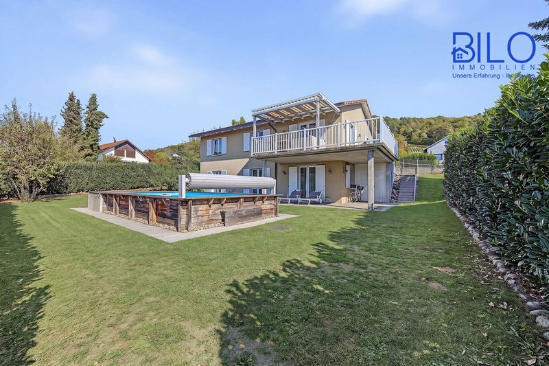 Exklusive 5,5‑Zimmer-Oase: ruhig gelegen mit Weitblick und Pool - 33