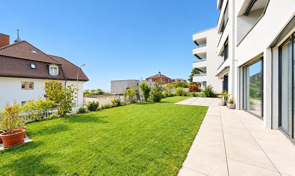 2024 4.5-room apartment with garden, terrace and lake view - 1