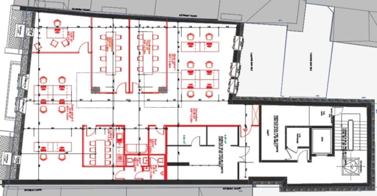 Genève hypercentre - Bureaux aménagés à l'état neuf au sein d'un immeuble rénové - 3