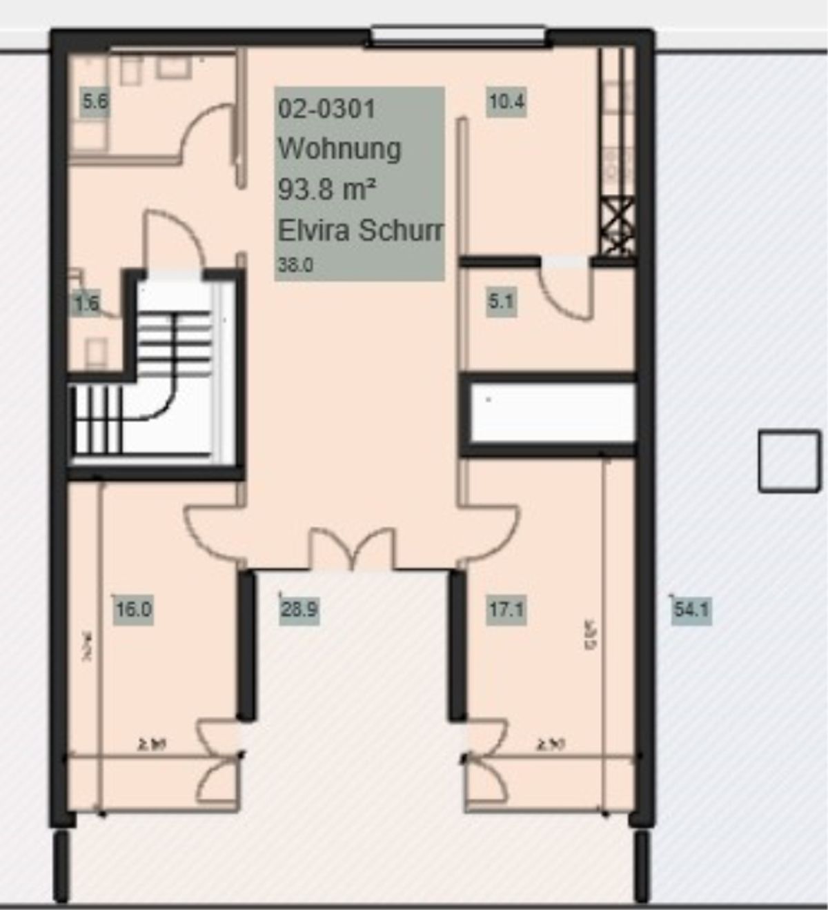Helle Wohnung mit tollem Grundriss - 9
