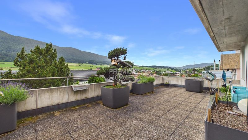 Ihr Rückzugsort mit Panorama und grosser Terrasse in Malleray - 4
