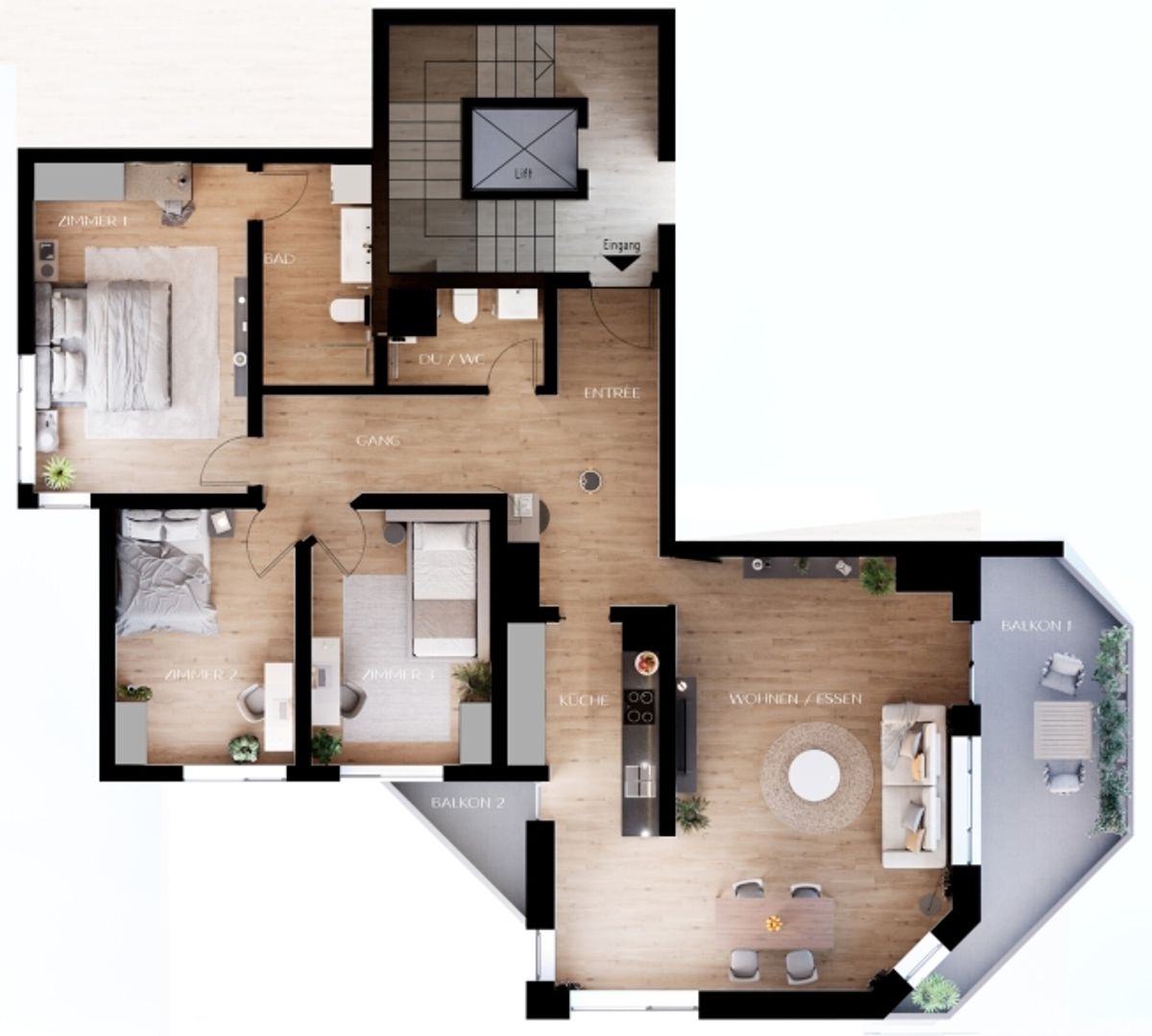 Brittnau 4.5-Zimmer-Wohnung, Erstvermietung nach Renovation 2026 - 9