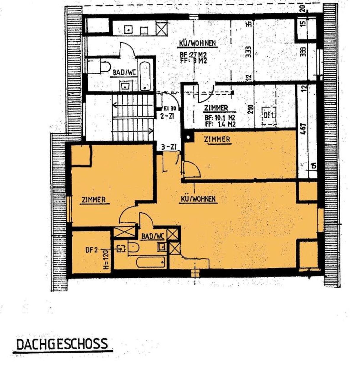 3.5 Zimmer Wohnung - 1