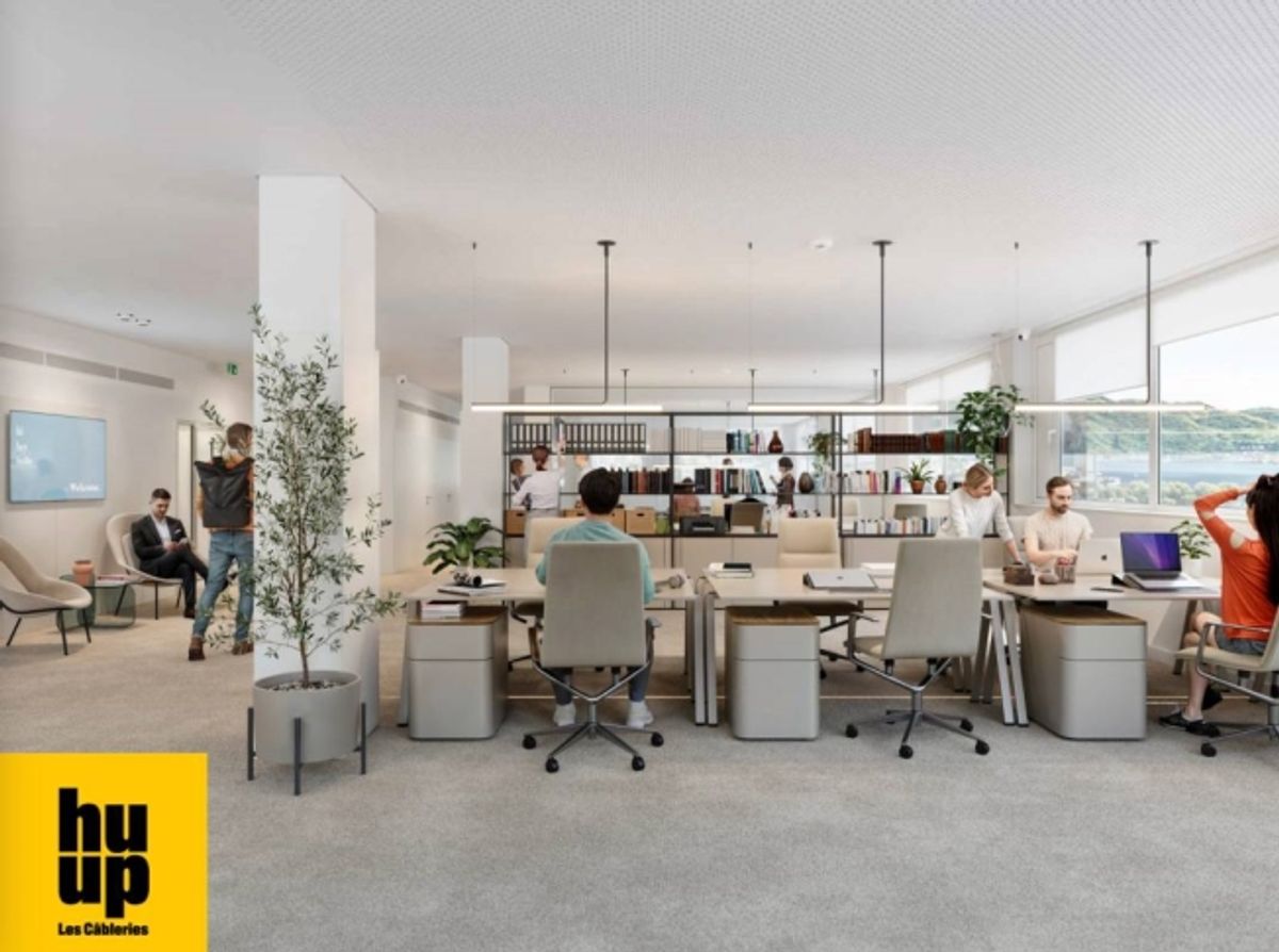 Vaudbureaux Minergie plateaux de 750 m2 divisibles dès 350 m2 au pied métro M1 et Gare CFF - 0